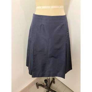 Prada Navy pleated Skirt